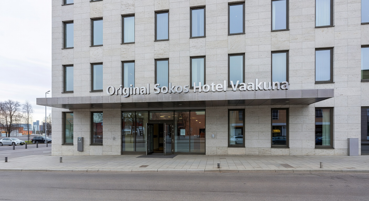 Exterior view of Original Sokos Hotel Vaakuna in Tampere